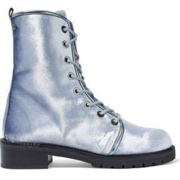 𝅺STUART Weitzman Metermaid boots 7.5 BNWOB - Picture 1 of 11